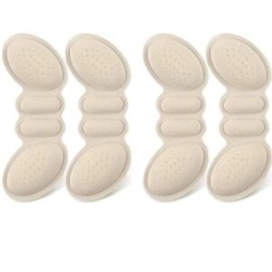 GuardInsoles Heel Pads Heel Grips Heel Set of 6 pieces Nude Color